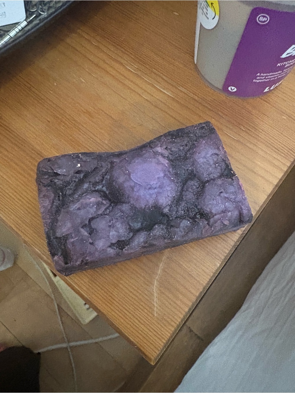 Lush Respect Your Elders Purple Bar Body Soap